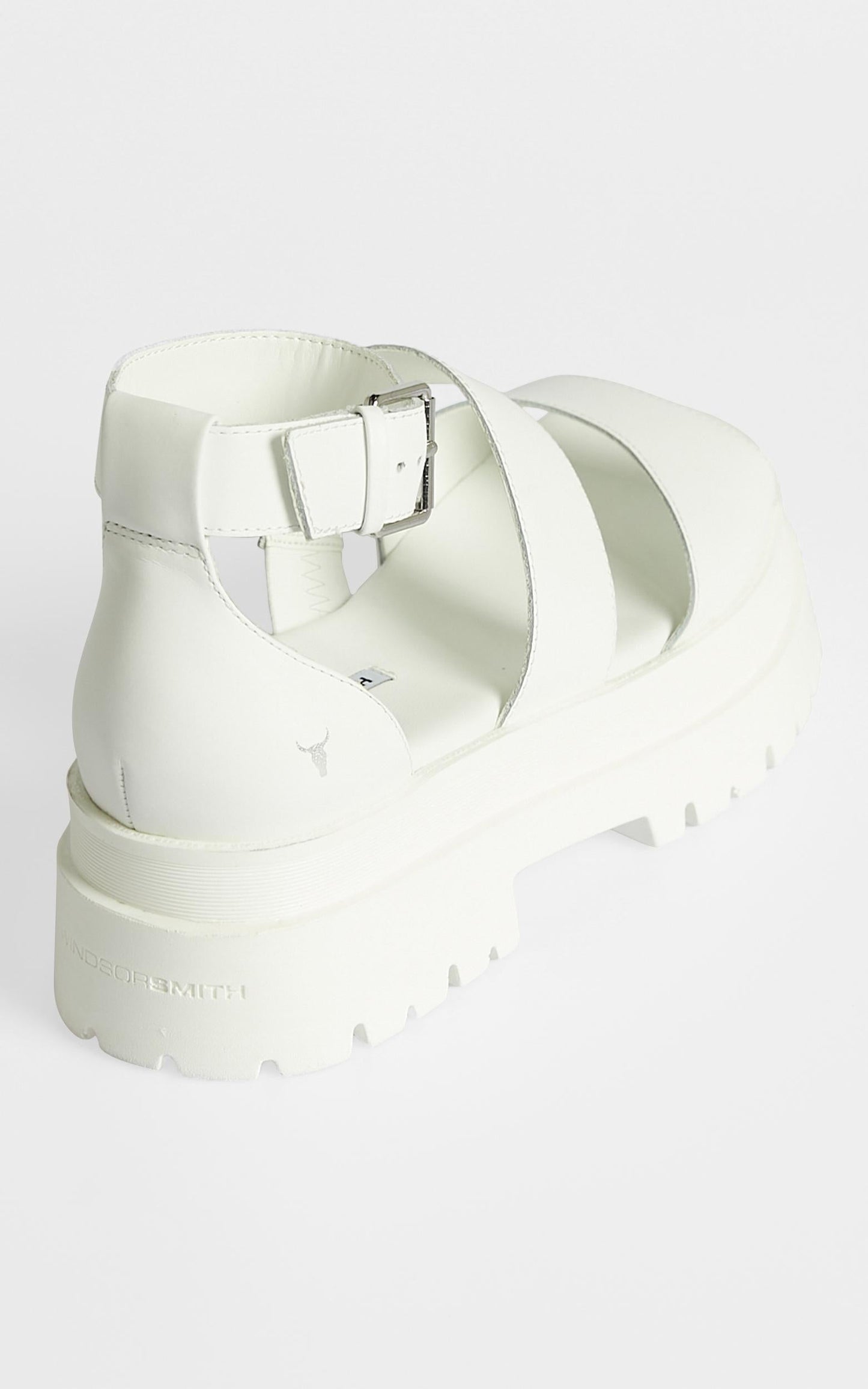 Windsor Smith - Thrilled Sandals in White Leather