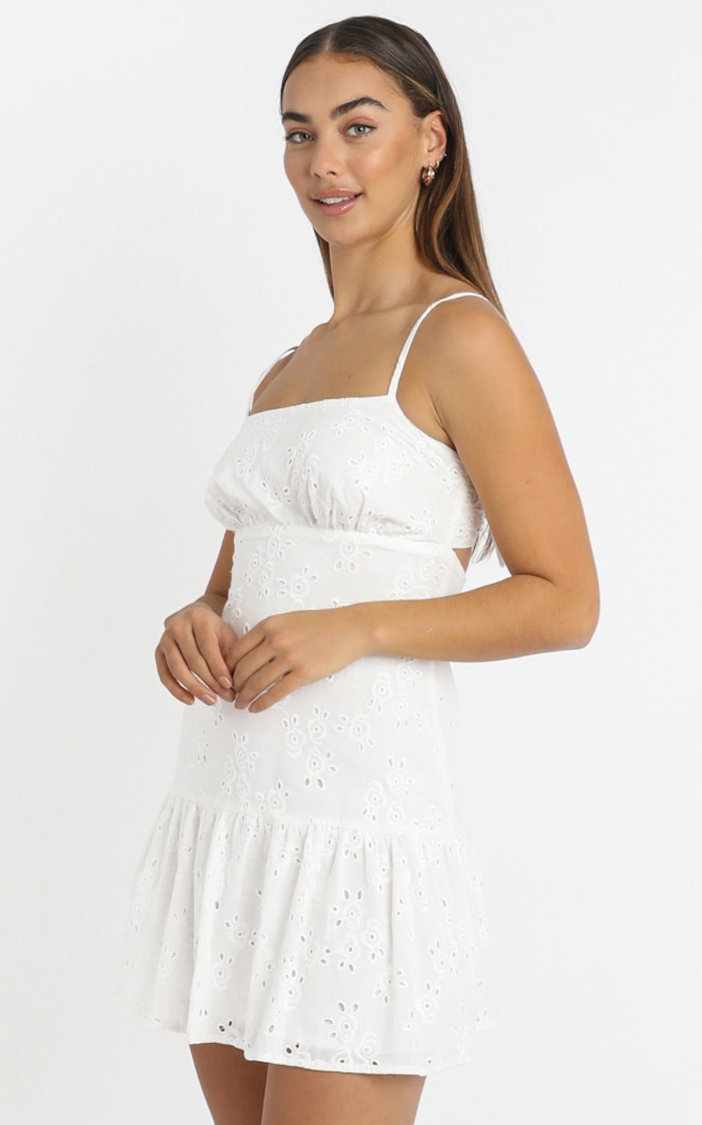 Winnie Dress in White