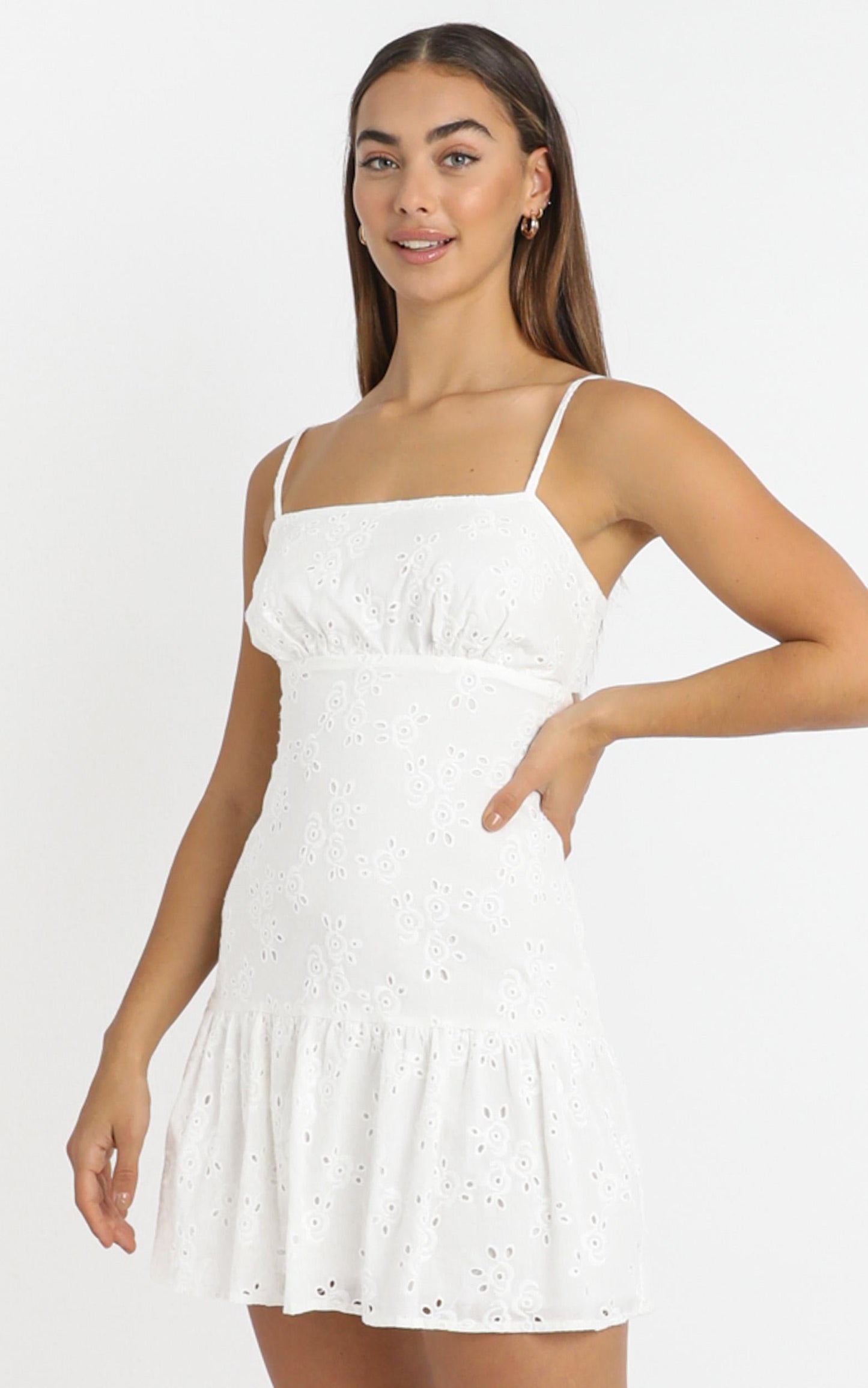 Winnie Dress in White