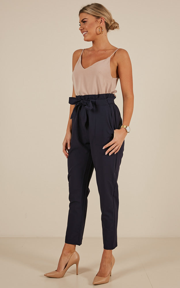 Work Up Pants in Navy