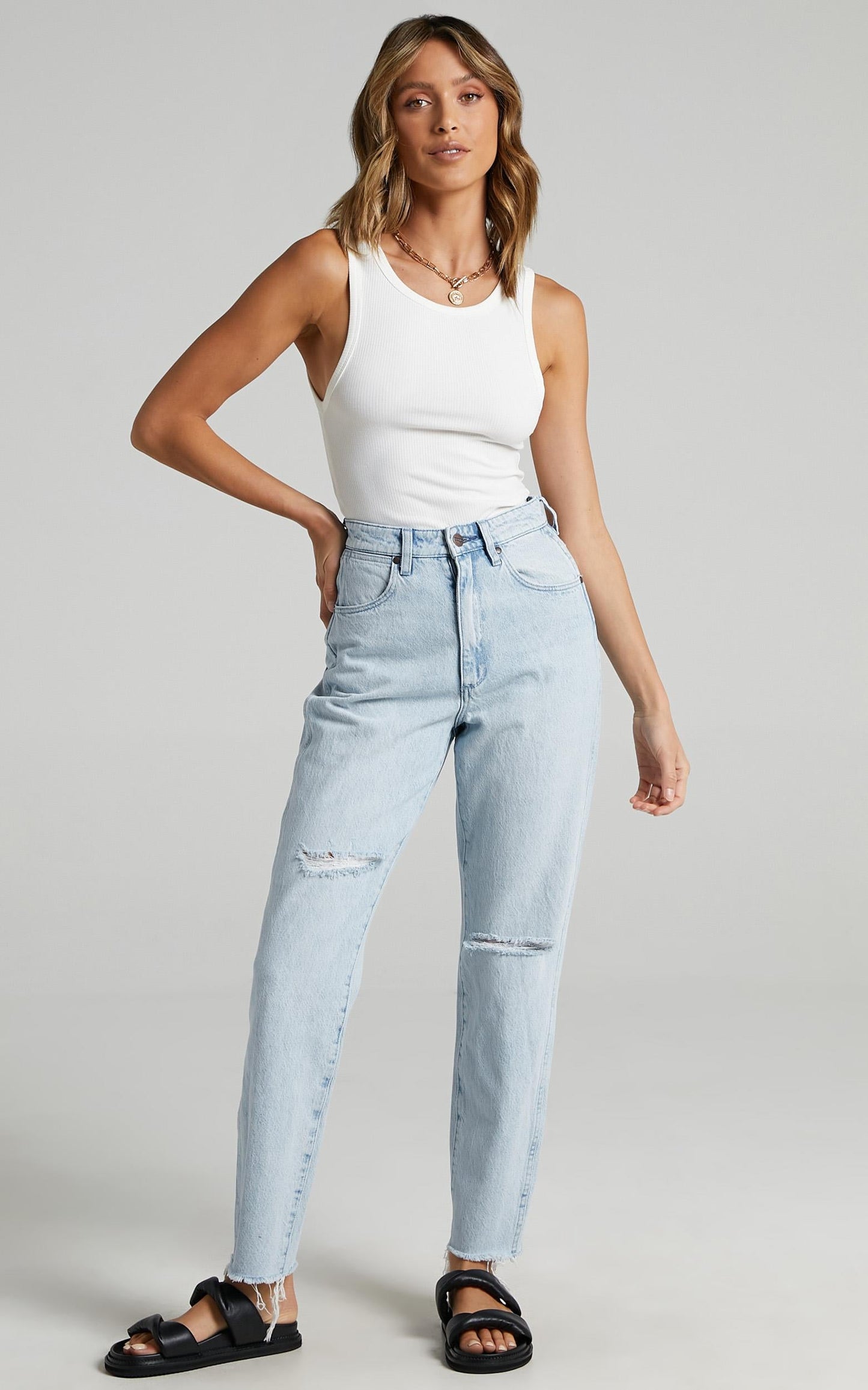 Wrangler - Drew Jean in Blue Chain
