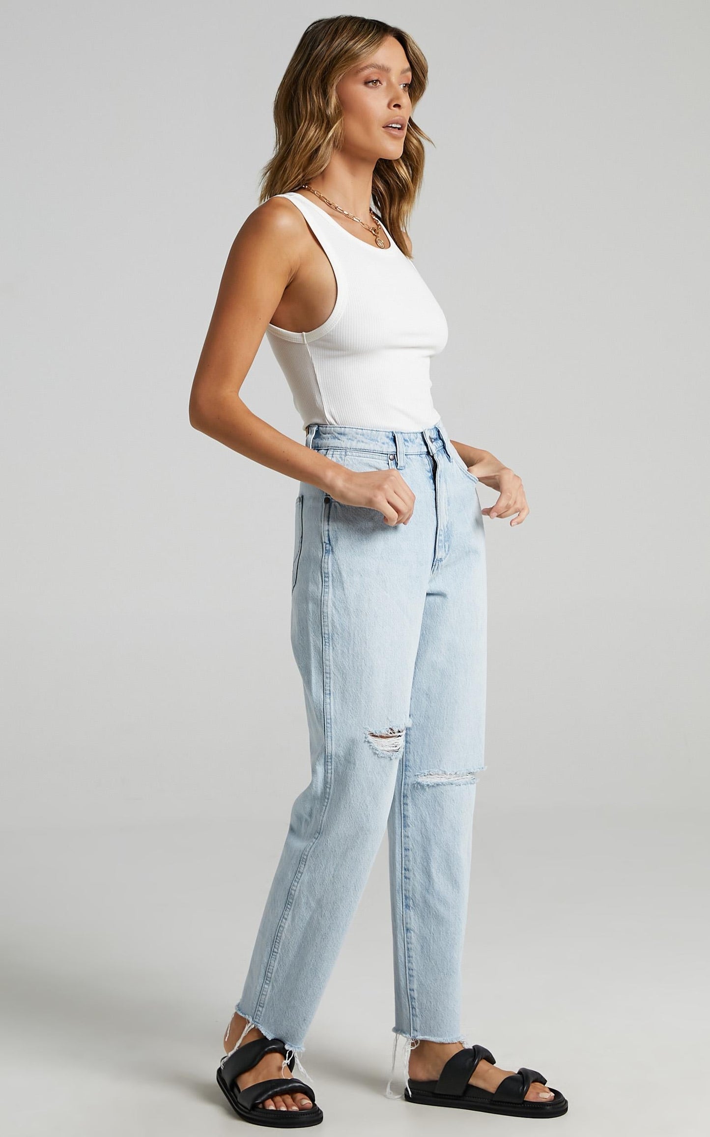 Wrangler - Drew Jean in Blue Chain
