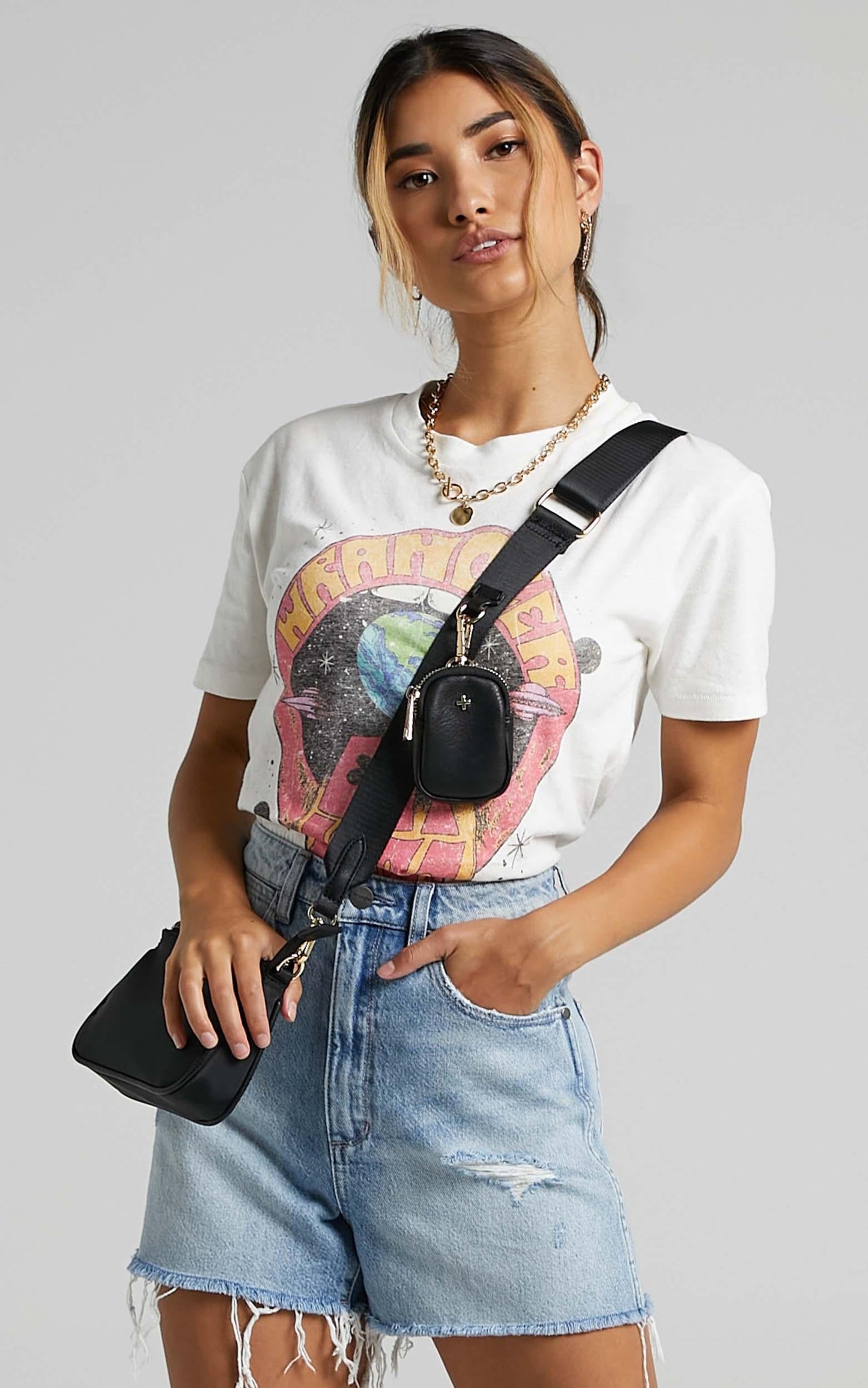 Wrangler - Hi Bells Denim Short in Love Song