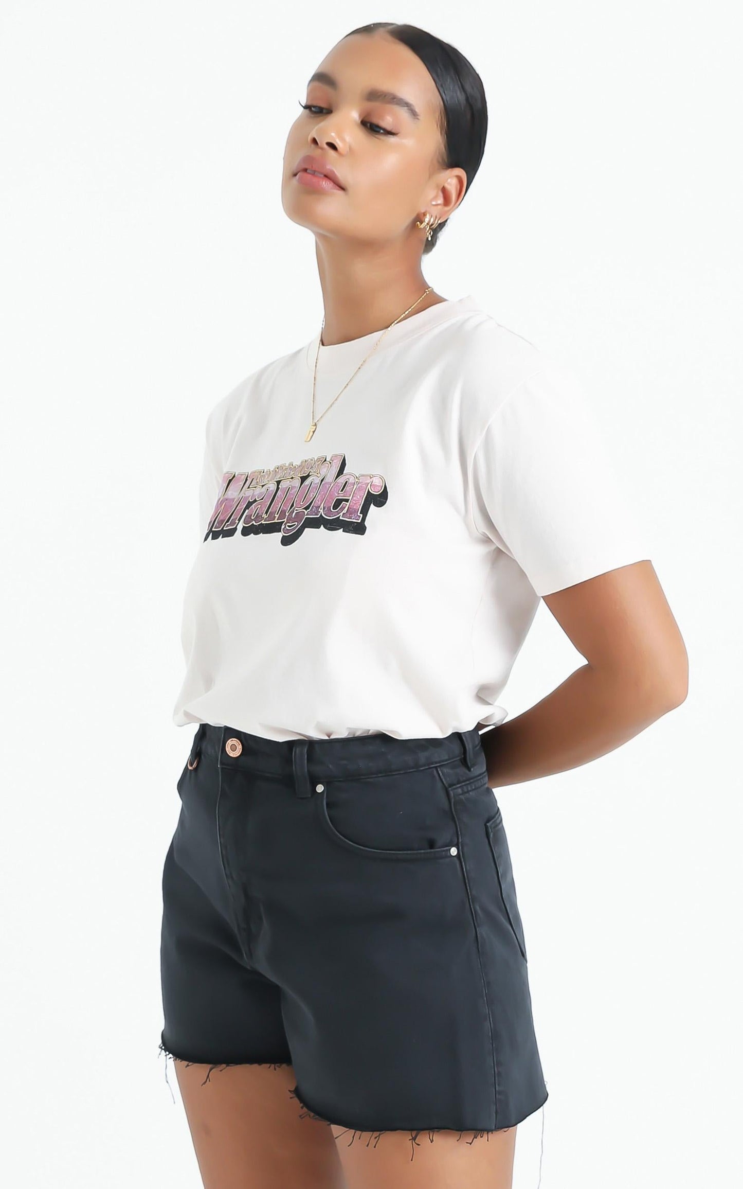 Wrangler - Hyland Tee in Faded Pink
