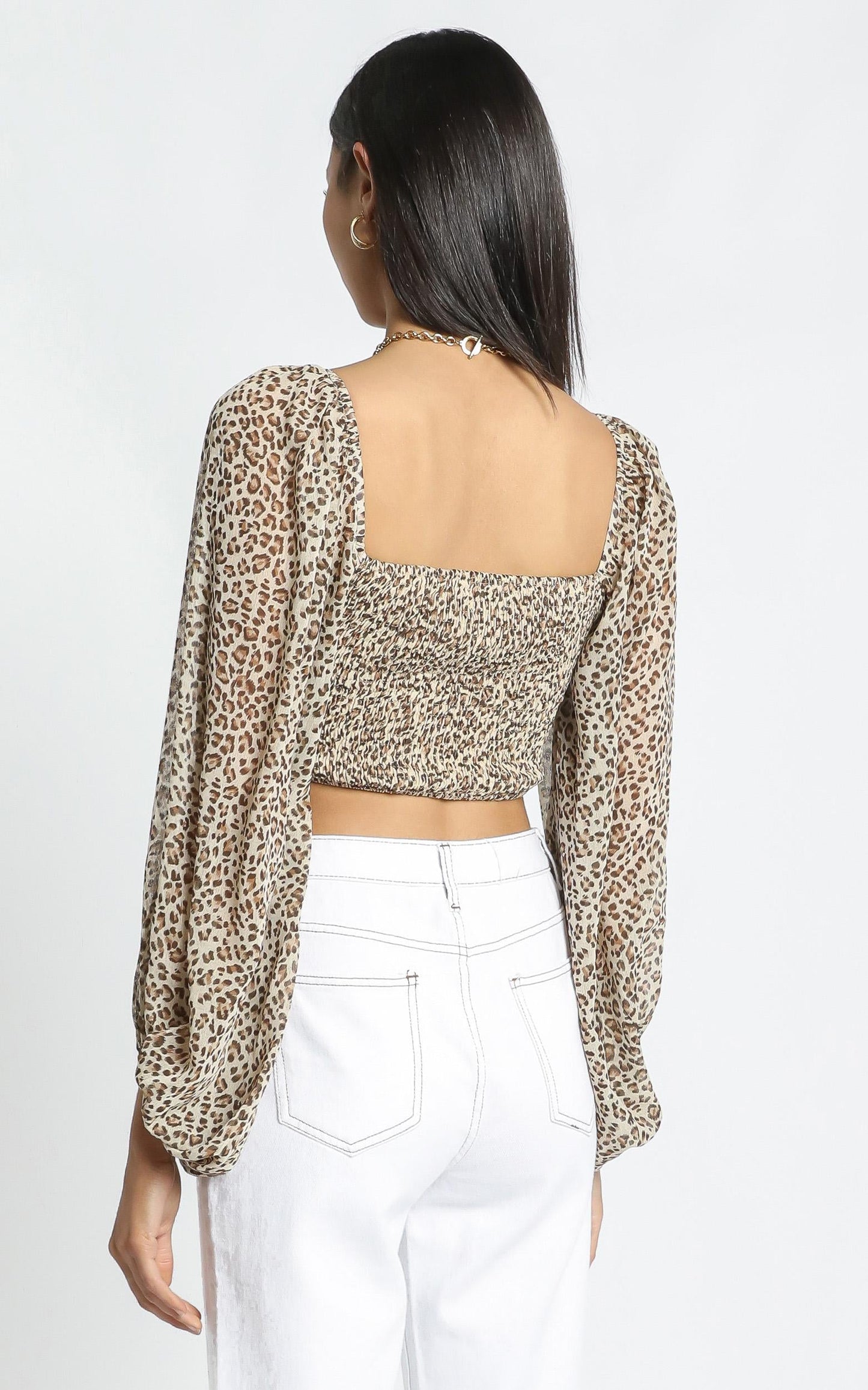 Wren Top in Leopard