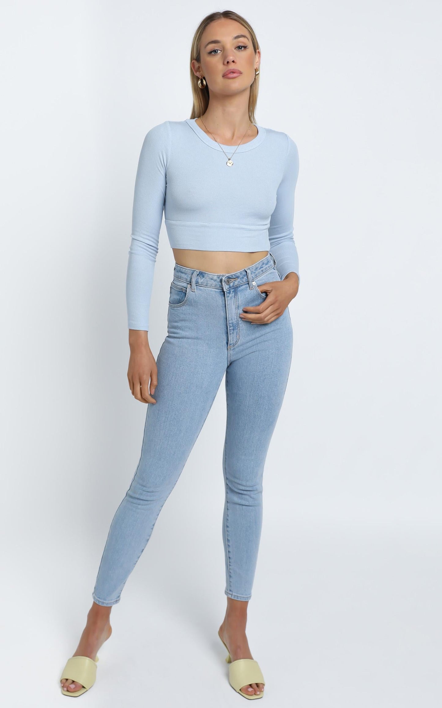 Asher Top in Blue