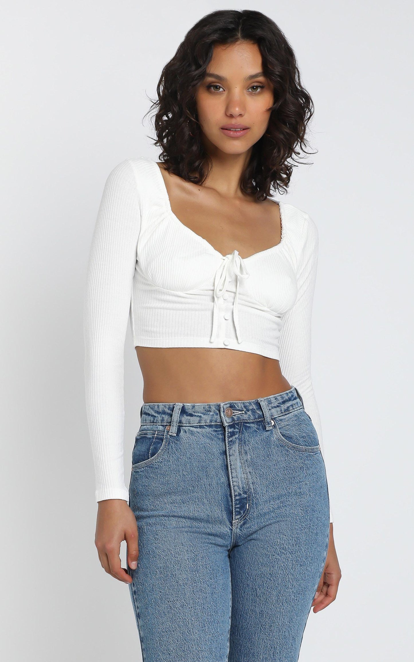 Alonso Top in White