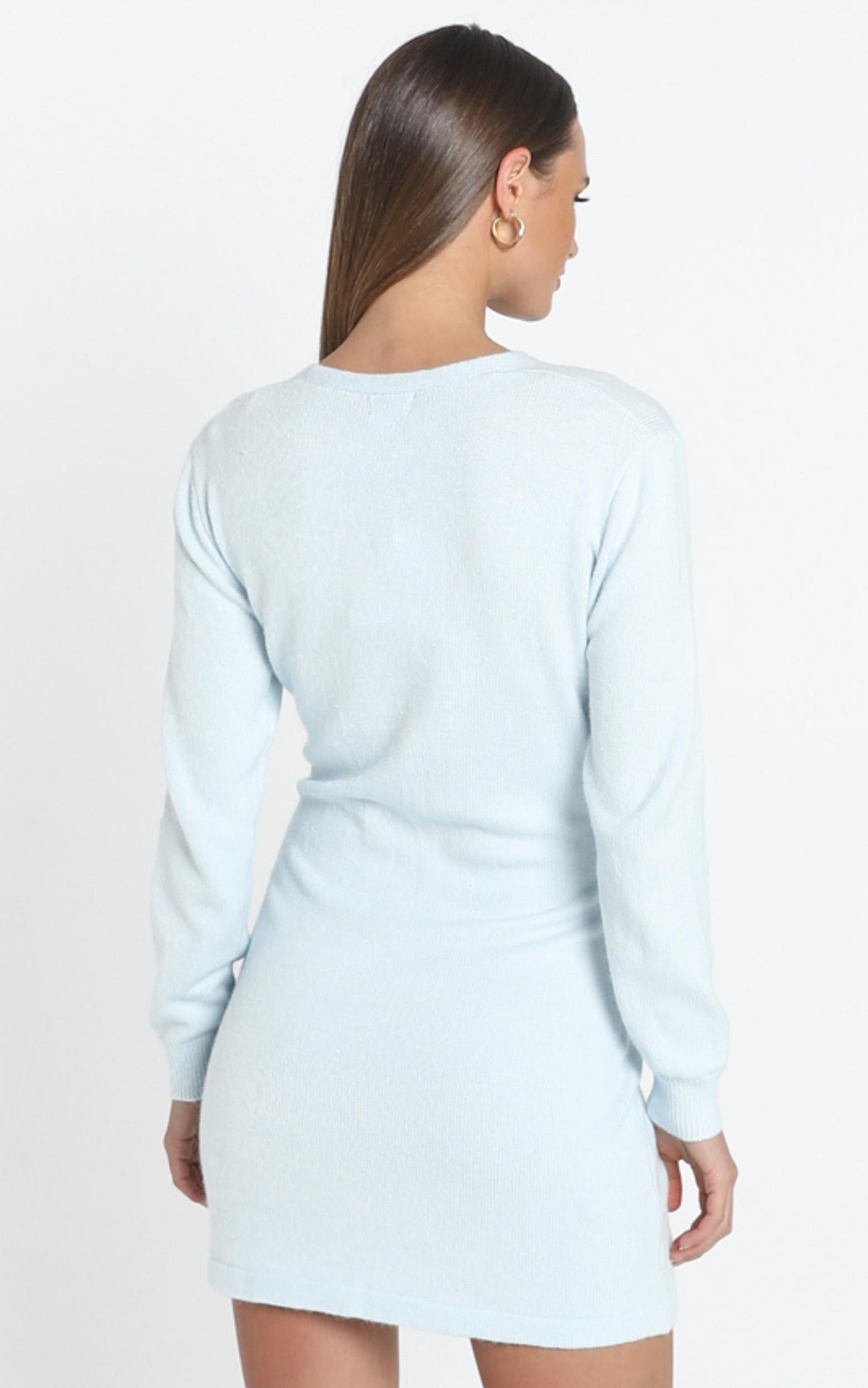 Yasmina Dress in Pale Blue