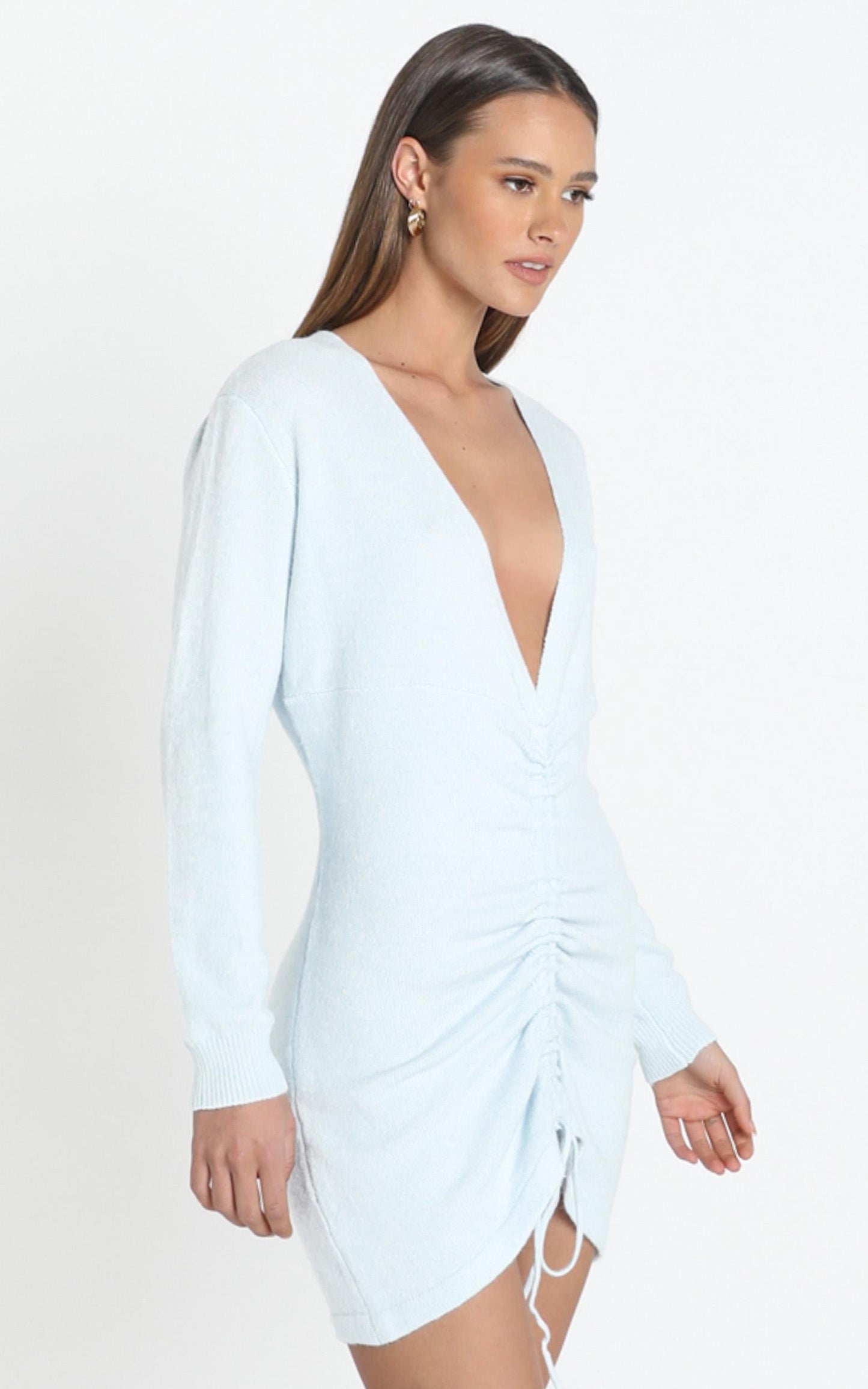 Yasmina Dress in Pale Blue