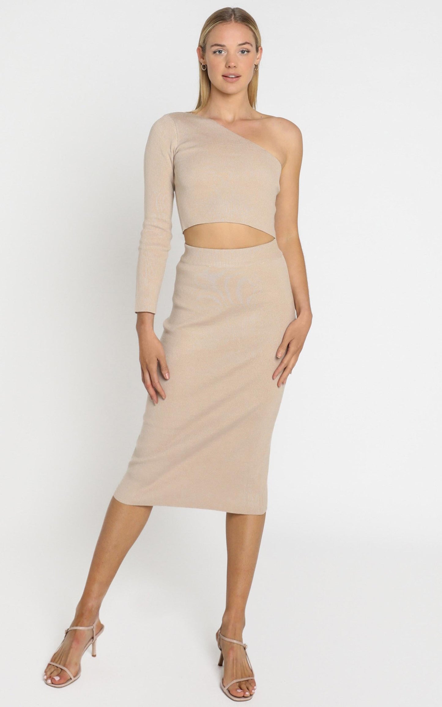 Yasmine Top in Beige