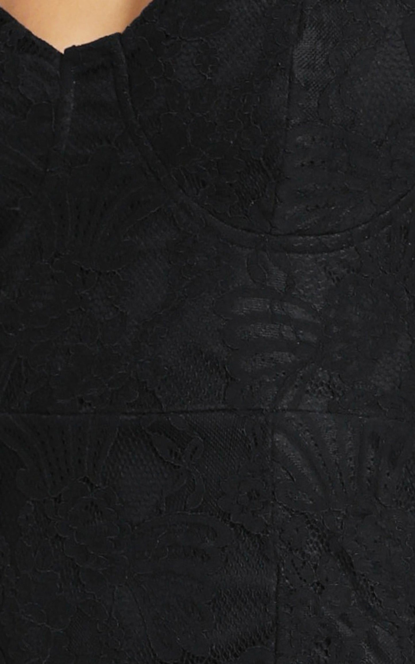 Youve Got The Power Dress in Black Lace