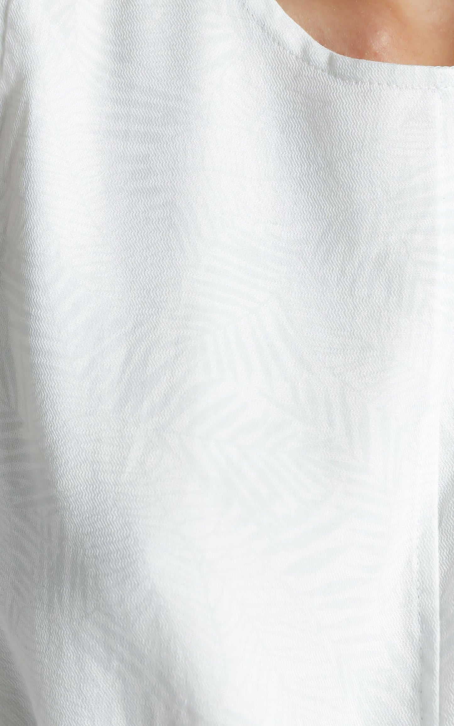 Yvie Dress in White Palm