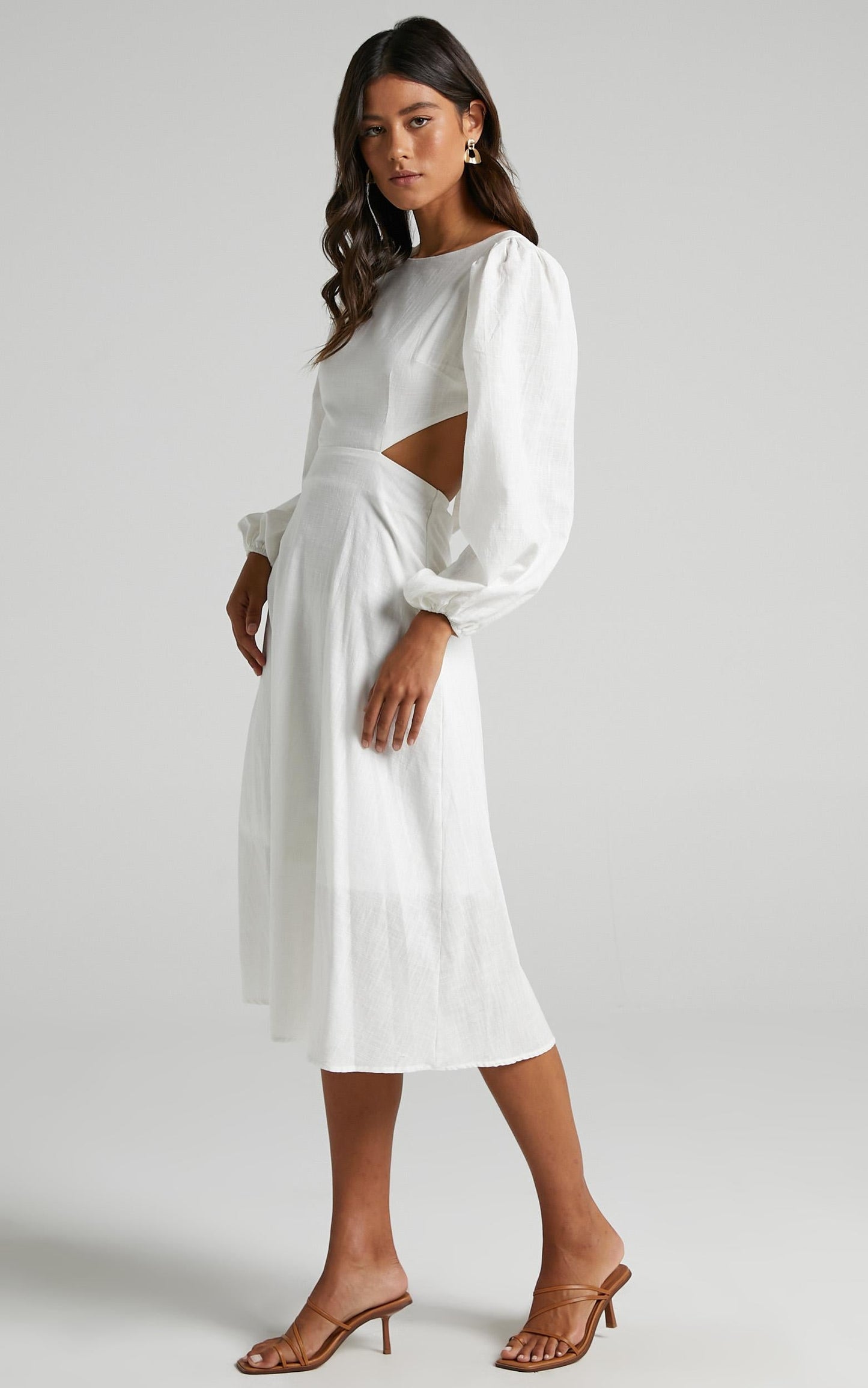 Yvonne Dress in White