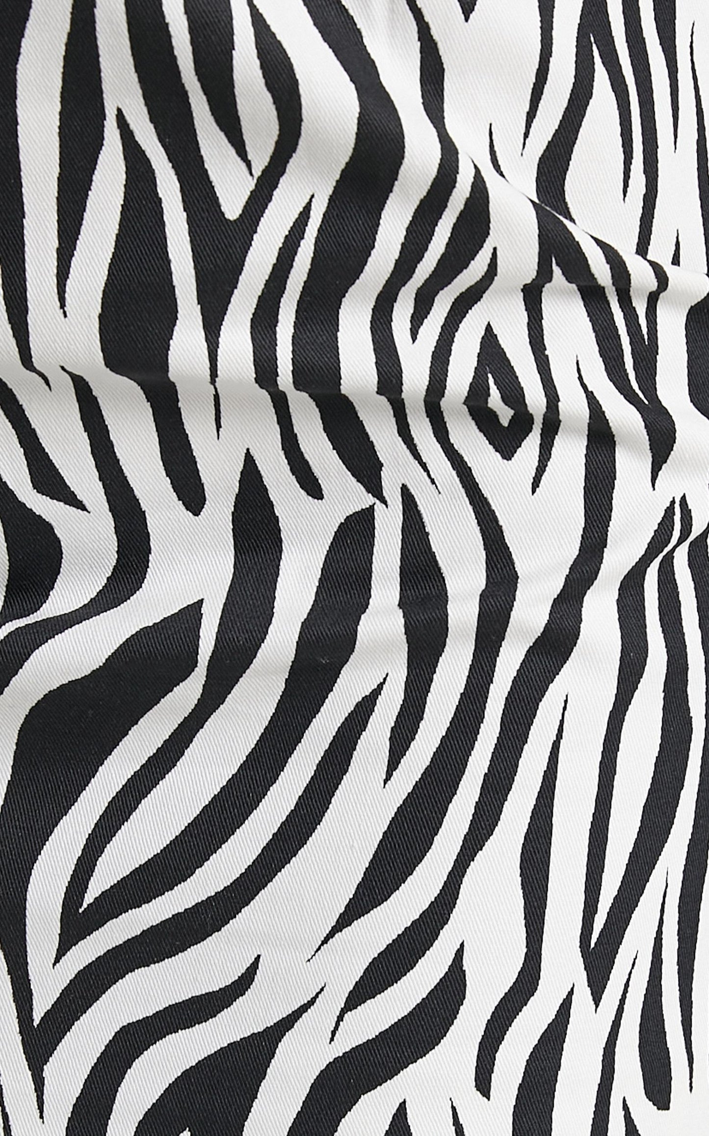 Argel Dress in Monochrome Zebra