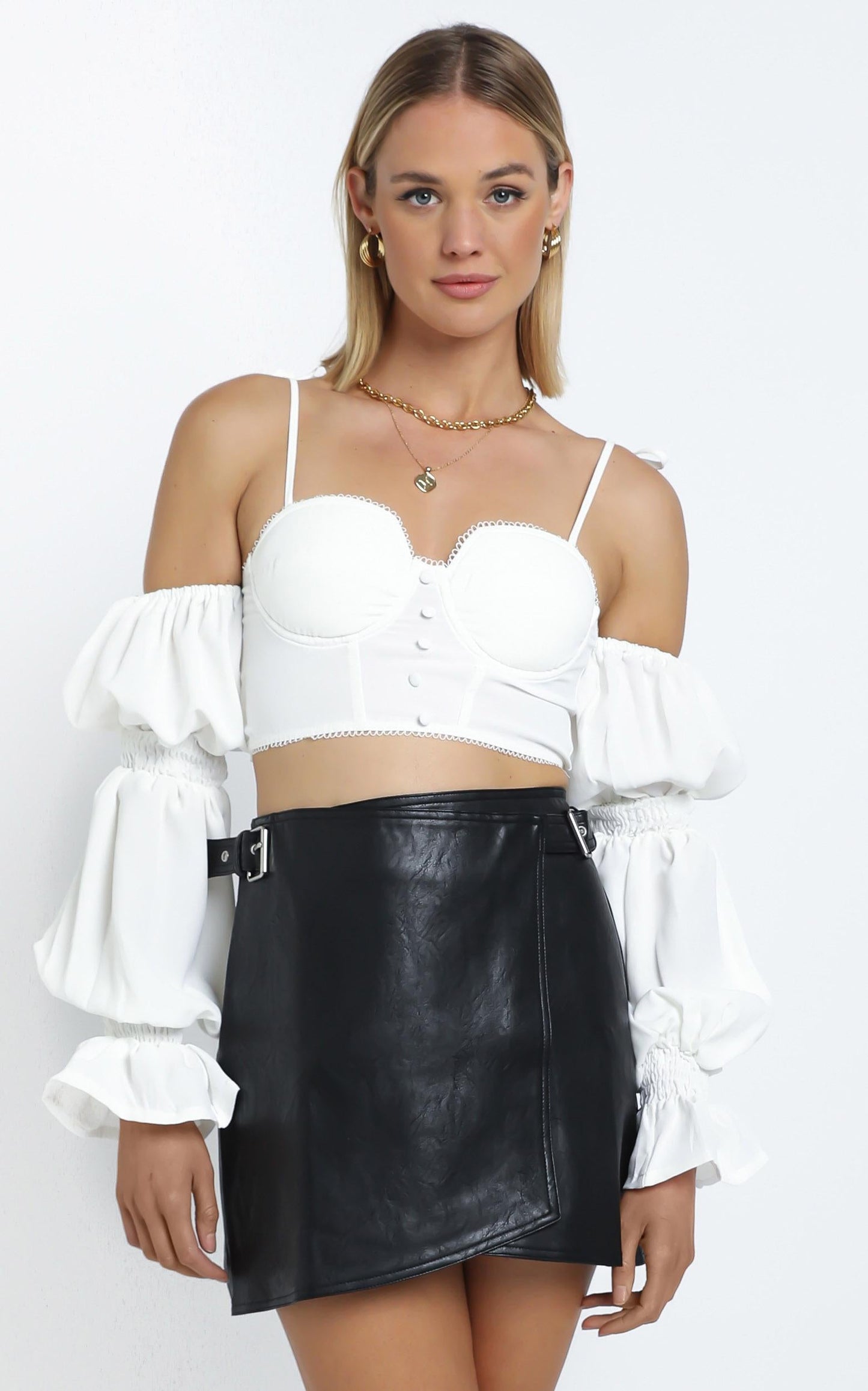 Zya The Label - Khalo Top in White