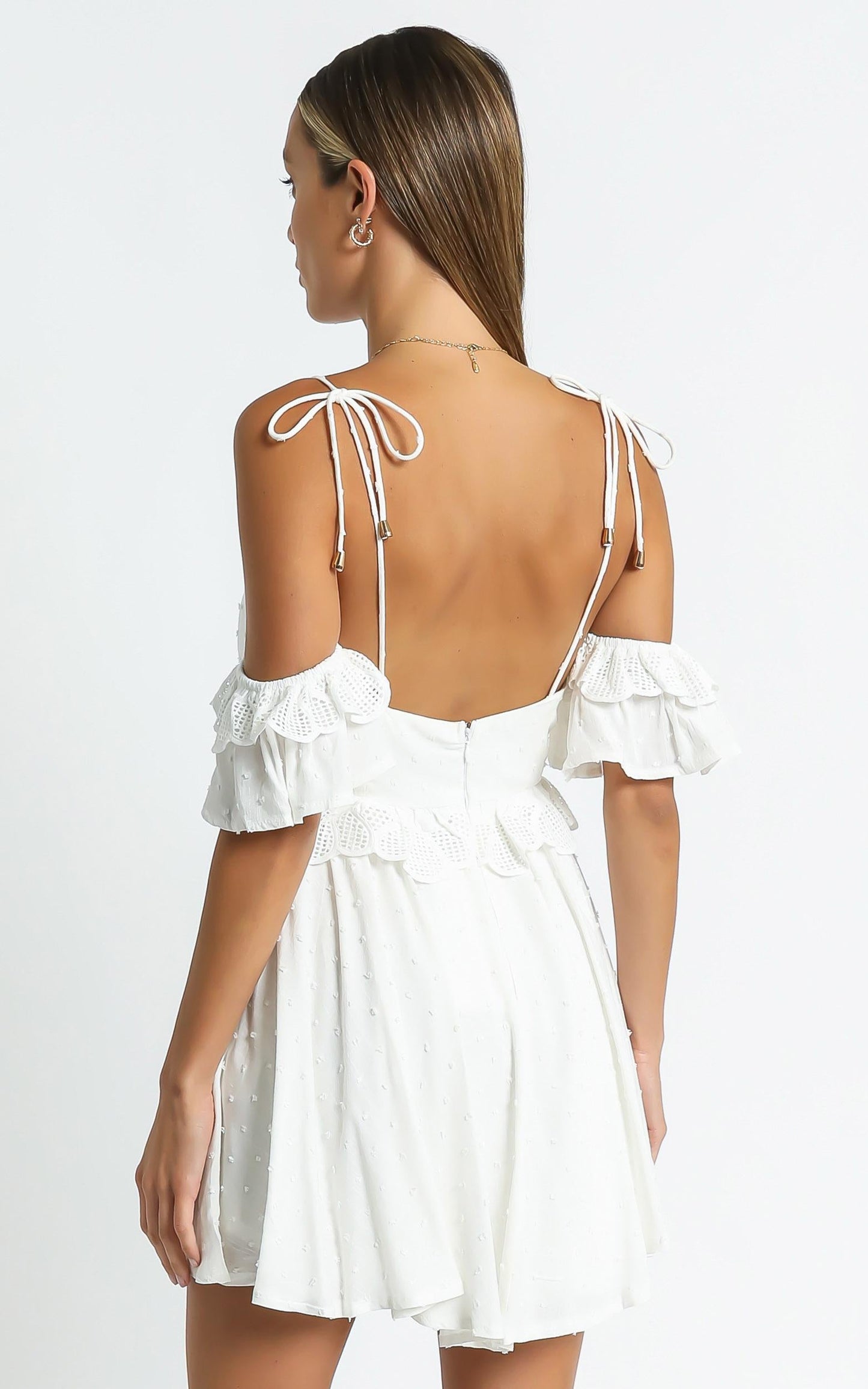 Ziggy Dress in White