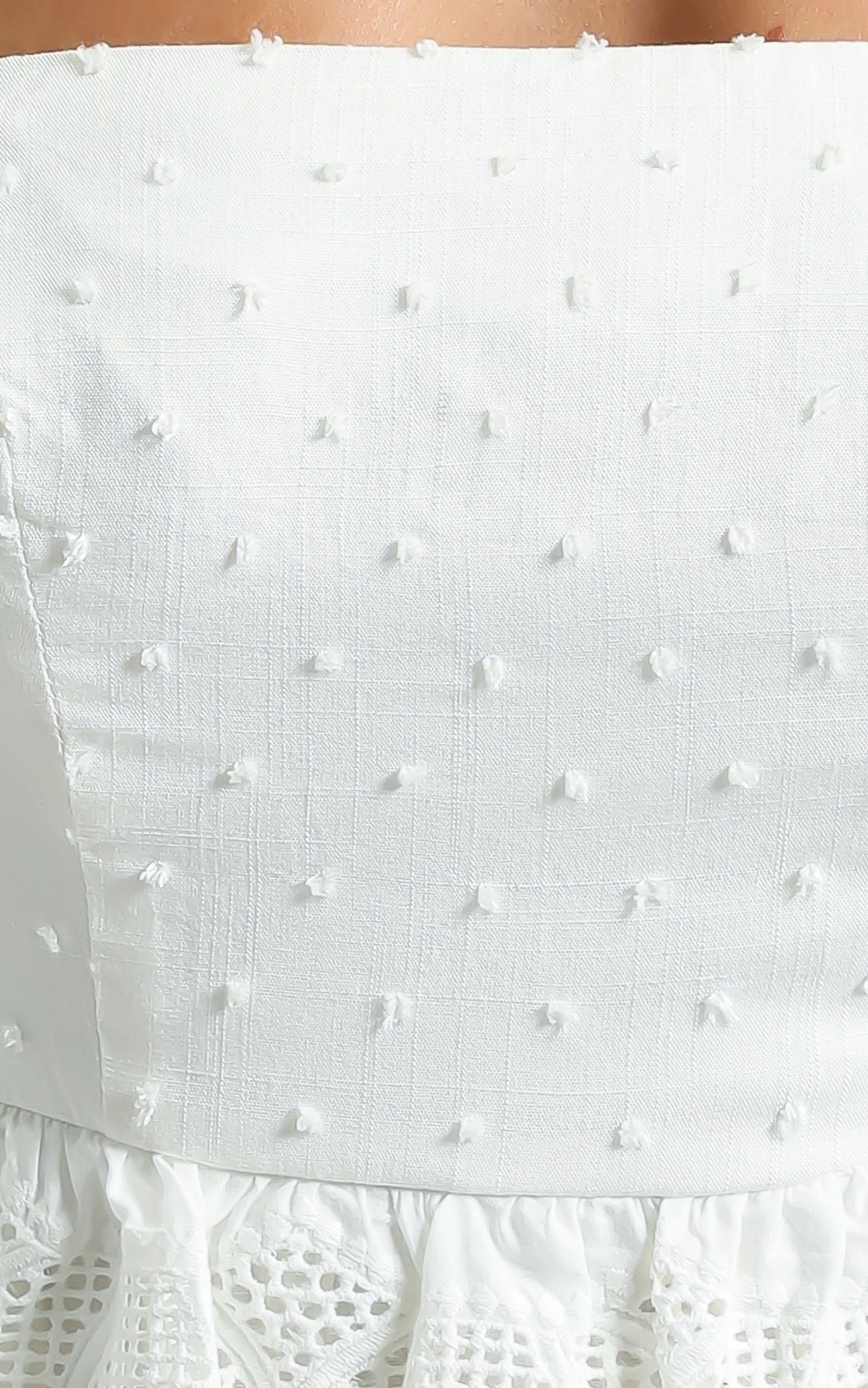 Ziggy Dress in White