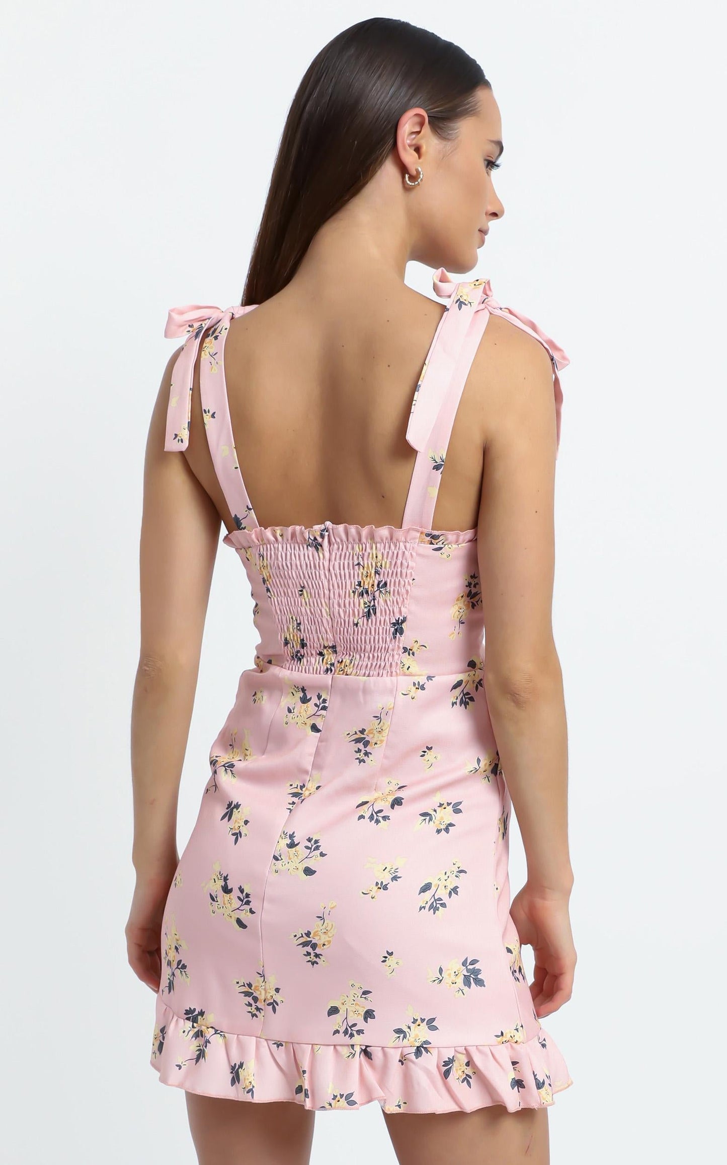 Zoelle Dress in Pink Floral